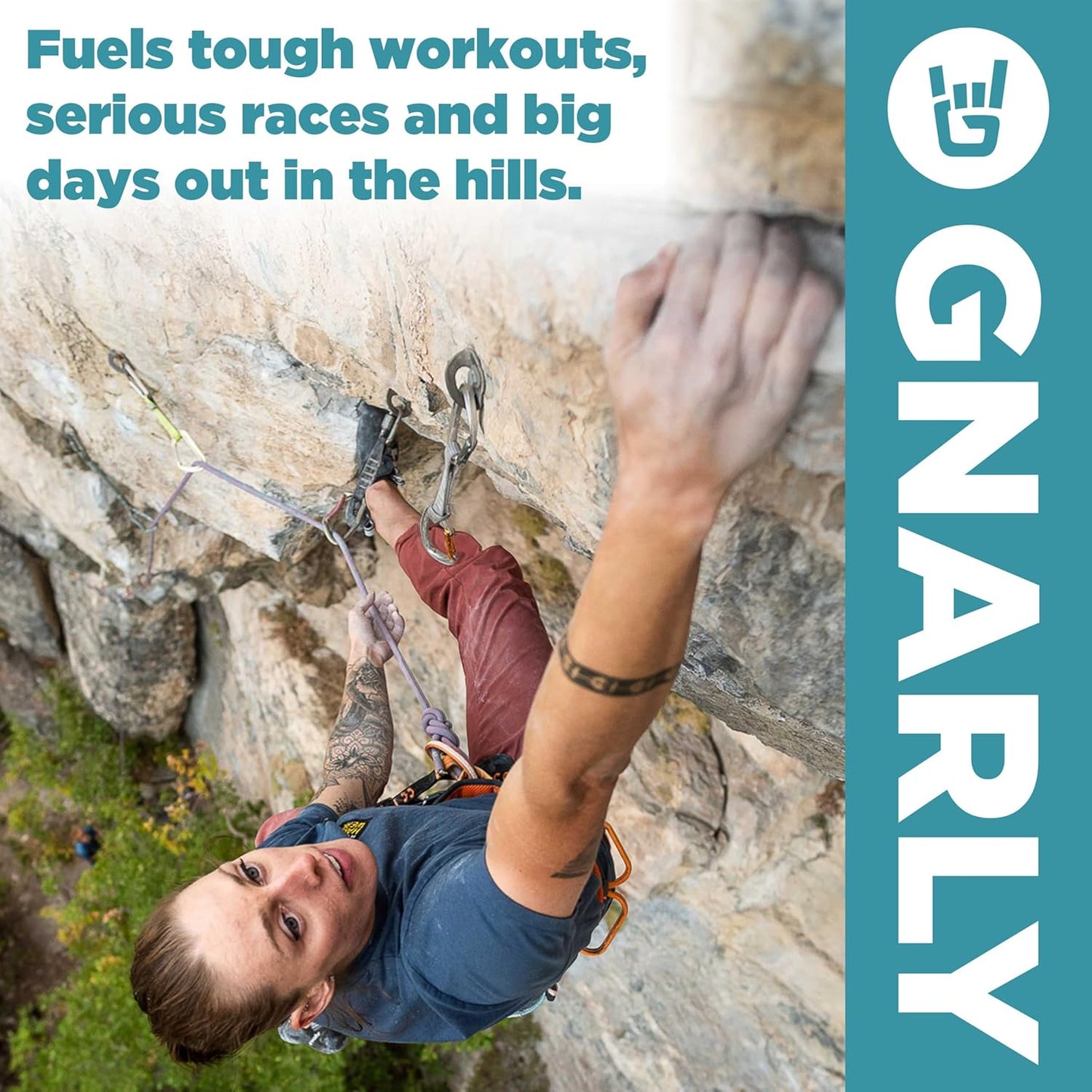 Gnarly Nutrition Hydrate Electrolyte Powder – Pina Colada Exercise Hydration Drink Mix – NSF Contents Certified – Electrolyte Solution, Performance & Recovery – Pina Colada, Box of 20 Stick Pack