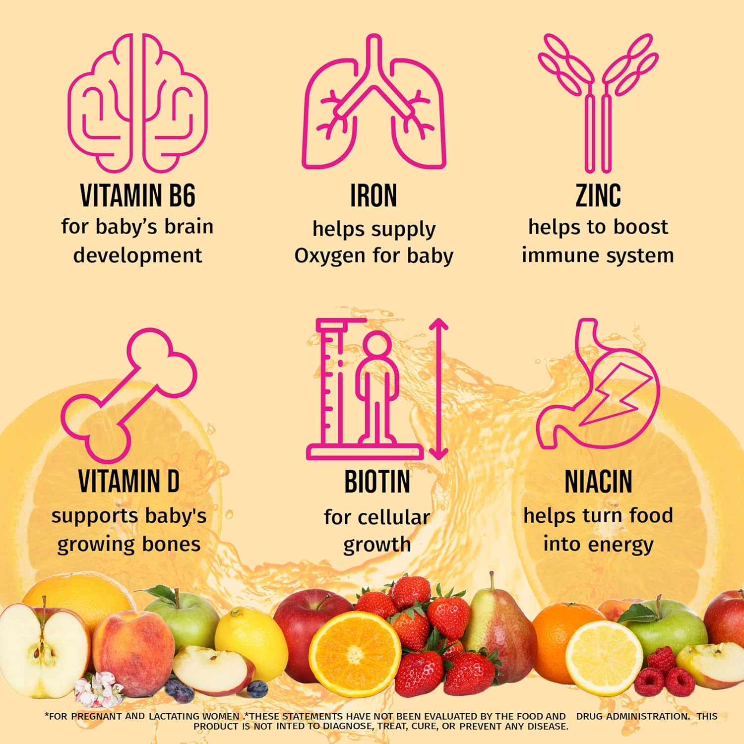 Prenatal Vitamins for Women | Postnatal | Vegan, Halal Gelatin Free | with Folate, Iron & Biotin | Supports Pregnancy, Postpartum Energy & Hair Health, 90 Count