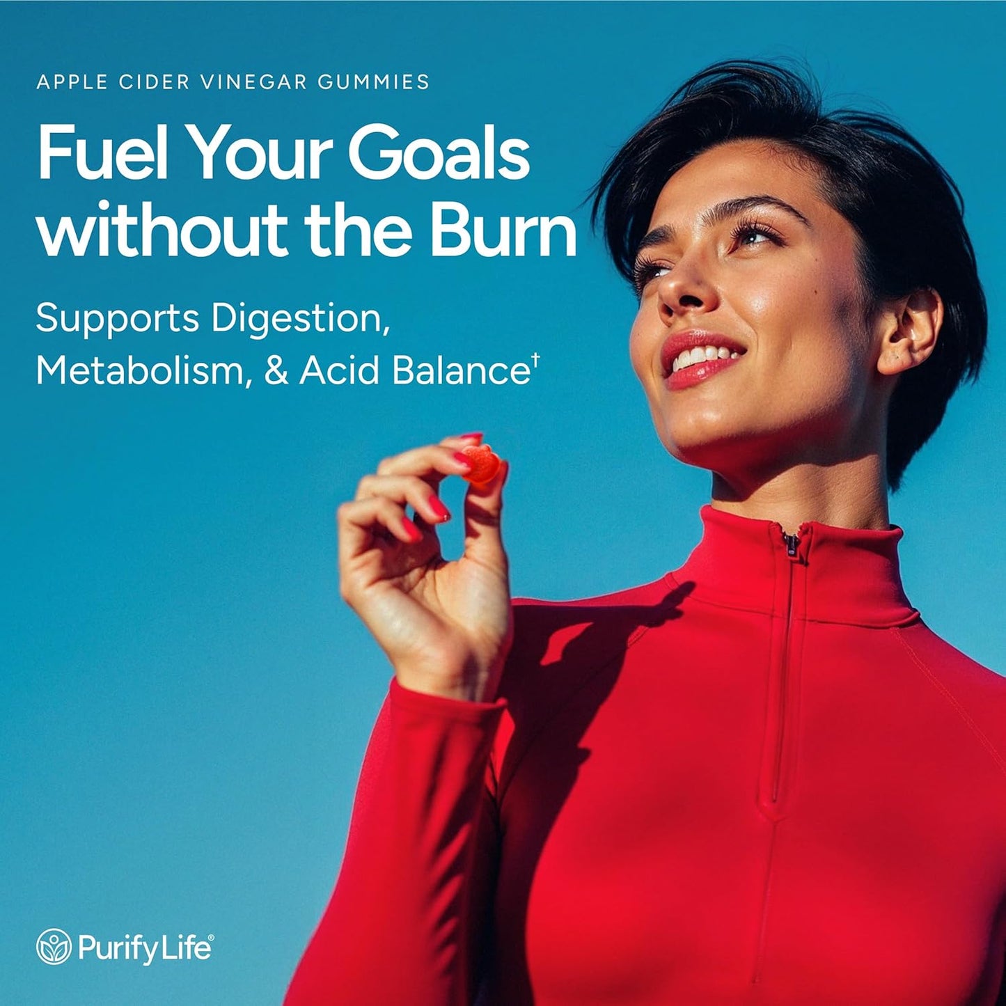 Sugar-Free Apple Cider Vinegar Gummies for Adults (90 Chews) – Unfiltered, Detox ACV Gummies with the Mother for Gut Health, Energy, Digestion & Immune Support – No More Capsules, Pills or Acid Reflux