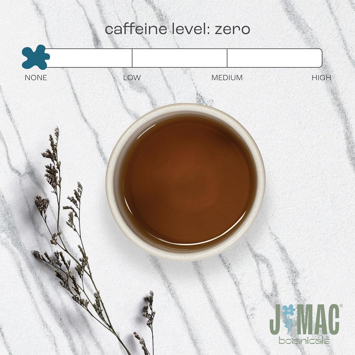 J Mac Botanicals Organic Mullein Leaves (16 oz) Certified USDA Organic. Loose Leaf Mullein Herbal Tea