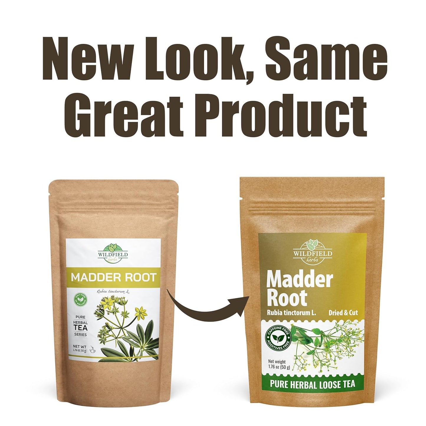 1.8 oz. Dried Madder Root Herb Tea (Rubia Tinctorum) Dried Cut Madder Roots Herbal Tea - 50g