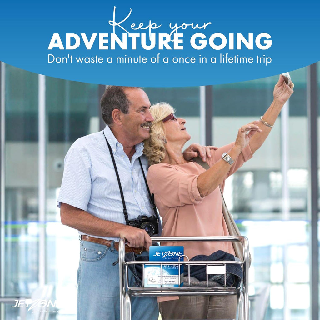 Jet Lag Remedy - Pack of 2 - Homeopathic Travel Aid – Trusted Over 15 Years - Immune Health – Circadian Rhythm - Fatigue – Exhaustion – Tired - Can't Sleep – Good for 48hrs Flying Time - 30ct