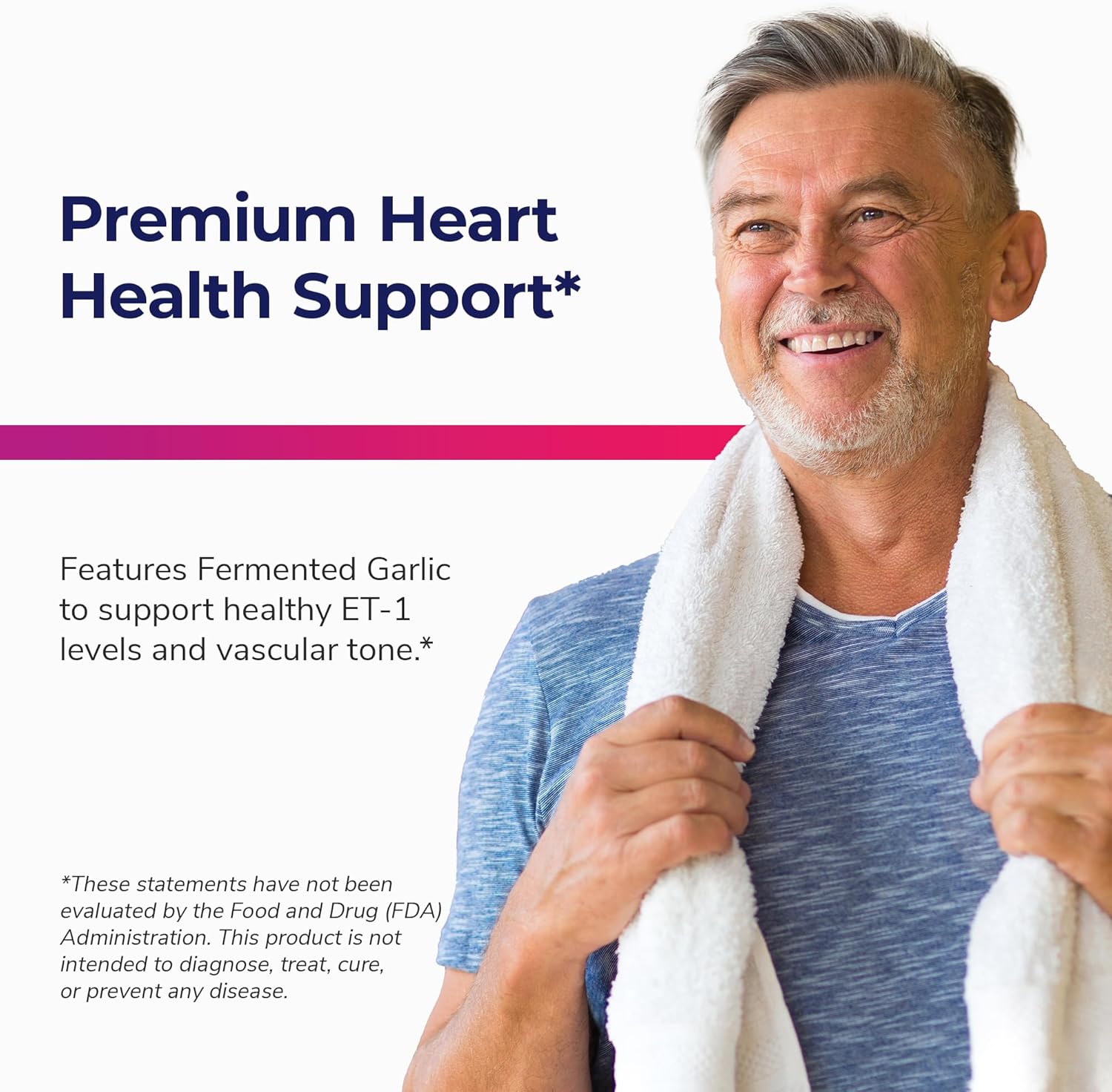 Vaso Calm - Healthy Blood Balance Supplement - Features Fermented Garlic, Celery and Grape Seed Extract, Hibiscus, and Vitamin K2 - Made in The USA, 180 Capsules