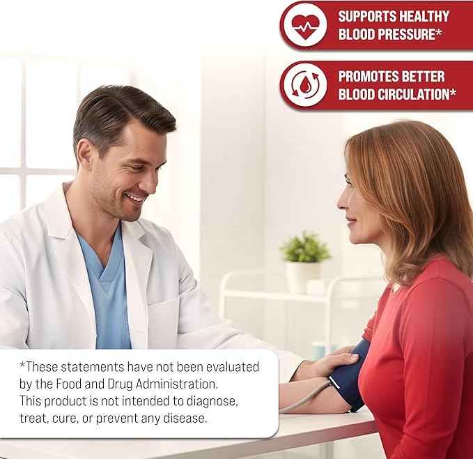 Beet Root Capsules with Grape Seed & CoQ10 - Blood Pressure Support Supplement - Nitric Oxide Booster - Super Beets Supplement for Heart, Energy, Circulation - 180 Vegan Capsules, Non GMO