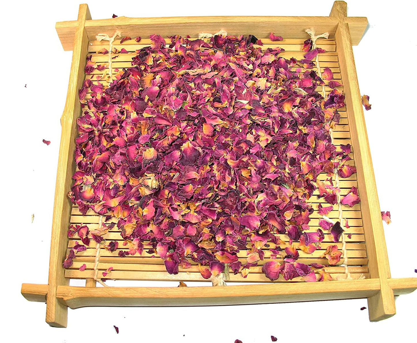Greenhilltea Premium Dried Rose Petals - Caffeine Free Rose Tea - Edible Flowers for drinks, Baking, Desserts, Cocktails, Wedding Toss & Herbal Tea Infusions 1 LB