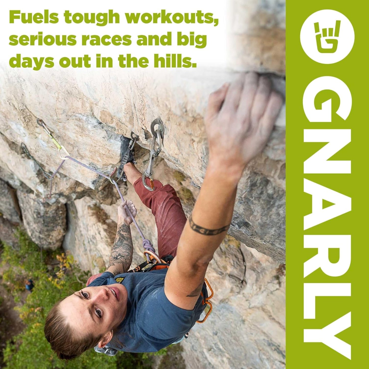 Gnarly Nutrition Hydrate Electrolyte Powder – Salted Margarita Exercise Hydration Drink Mix – NSF Contents Certified – Electrolyte Solution, Performance & Recovery – Salted Margarita, Box of 20 Stick