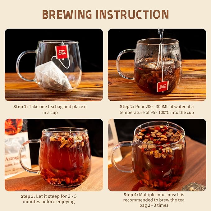 Kidney Tea Formula Ginseng Fifteen Treasure Tea -Upgraded Ginseng Five Treasures,Natural Herbal Blend with 15 Traditional Chinese Herbs Kidney , Caffeine-Free,Detox & Cleanse, Liver Support & Energy Boost For Men Women(1 Pack/30 Bags)(Fifteen treasure)