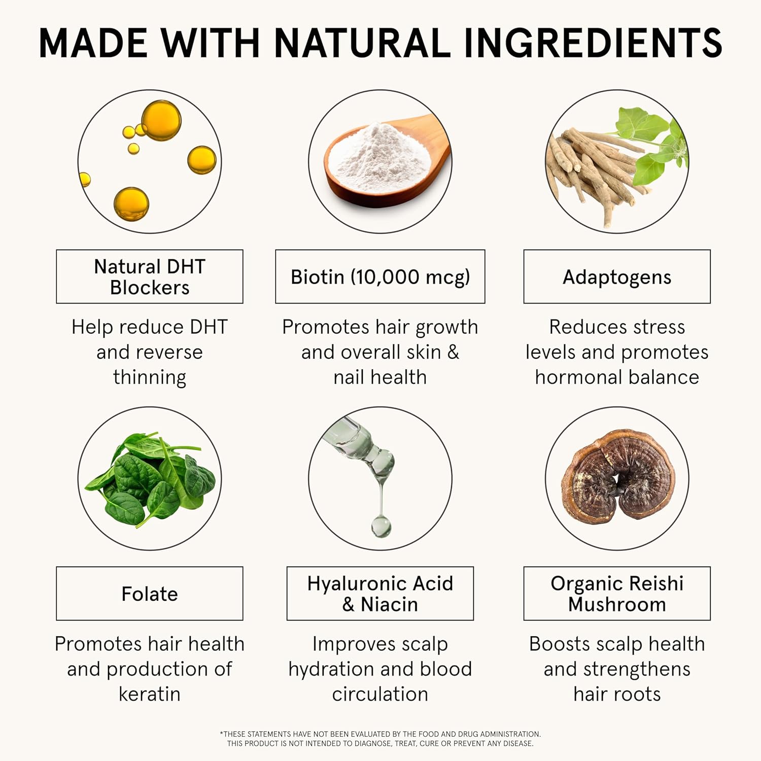 iRestore Hair Growth Supplement – Natural DHT Blockers & Multivitamin Blend – Vegan, Non-GMO, 90 Capsules – Supports Thicker, Stronger Hair for Men and Women – 2-Pack