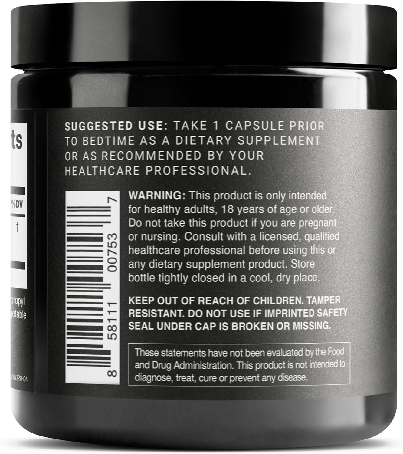 Toniiq Valerian Root Capsules - Ultra High Potency 4:1 Extract - Highly Concentrated - Third-Party Lab Tested - 120 Capsules