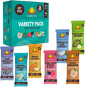Amrita Nut Free 6 Flavor Variety Pack Vegan Protein Bars (12 CT) | 11g to 12g Plant-Based Protein Bar | Peanut Free, Gluten Free, and Dairy Free | Low Sugar, High Fiber, Healthy School-Safe Snacks