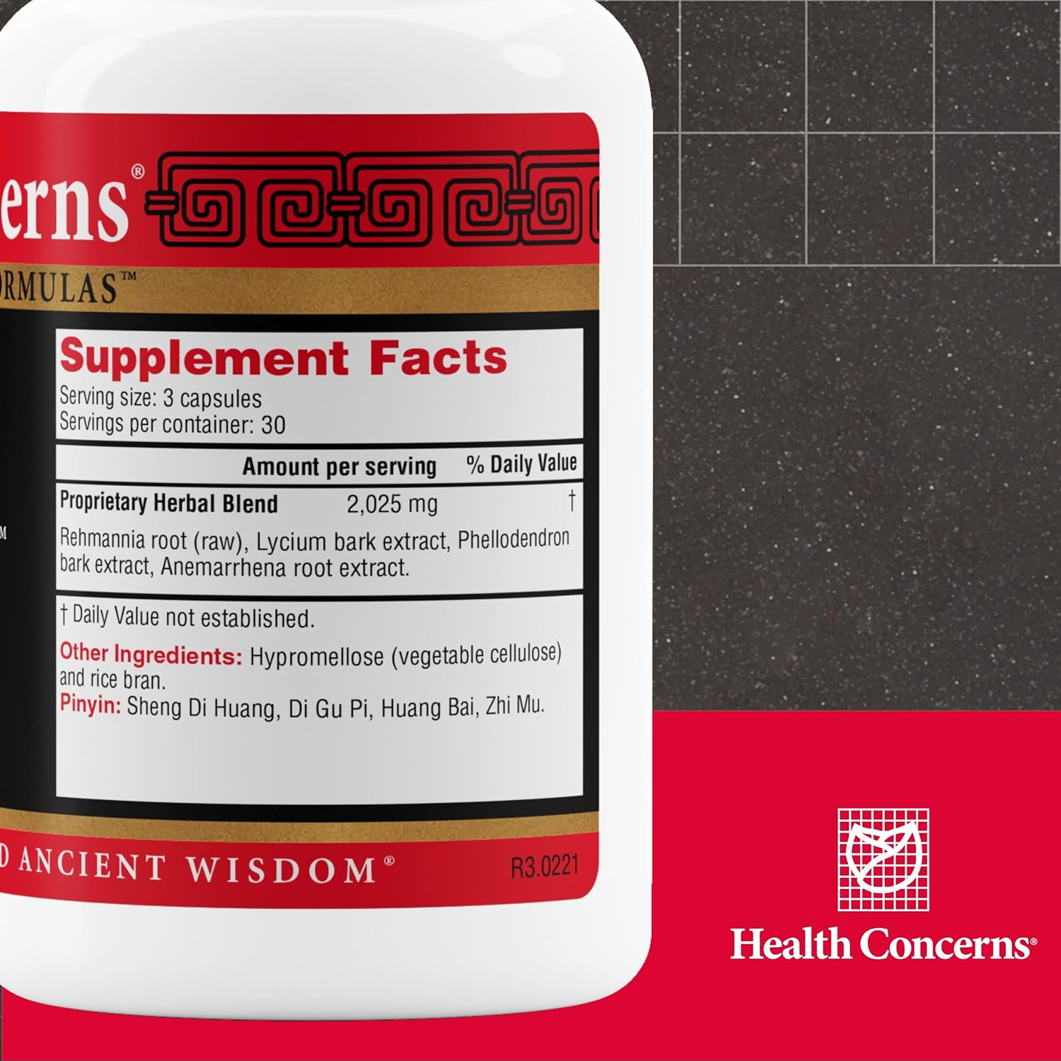 Health Concerns Great Yin – Menopause Relief Supplement – Hot Flash Support – Night Sweats & Deficiency Heat – Traditional Chinese Herbal Formula for Women’s Health & Hormonal Balance – 90 Capsules