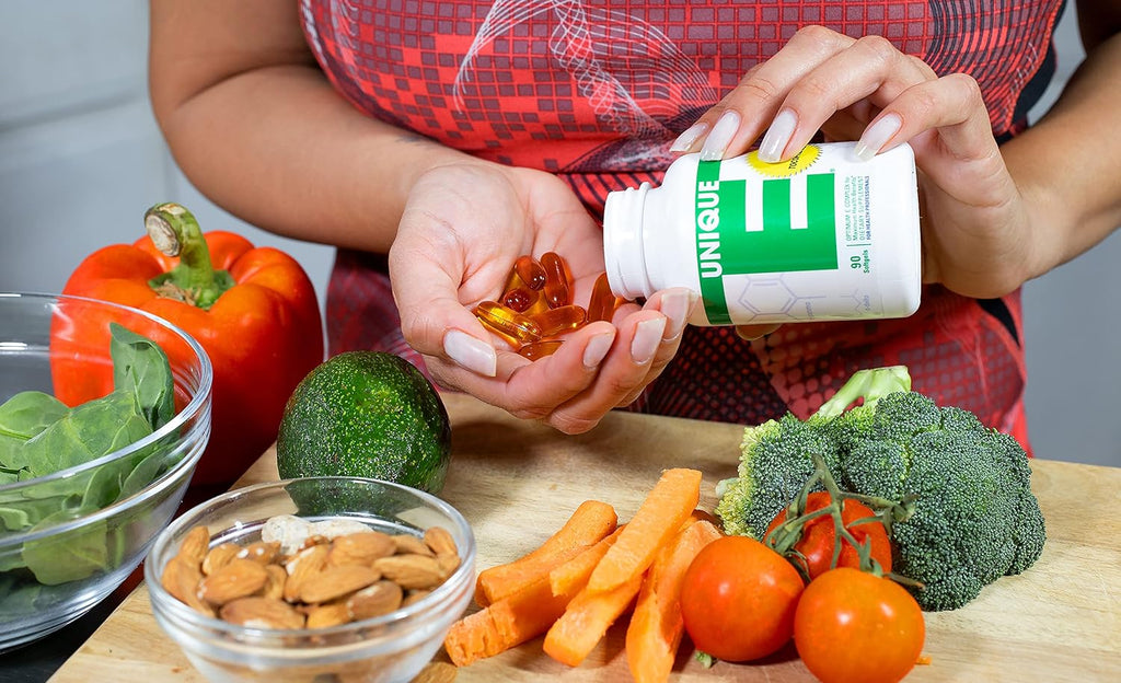 UNIQUE E A.C. Grace Company, Mixed Tocopherols Concentrate Softgels, 90 Count