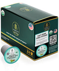 Organic Licorice Mint Tea Pods for Keurig - Natural Decaf Peppermint Tea by Teavity (24 Tea Pods)