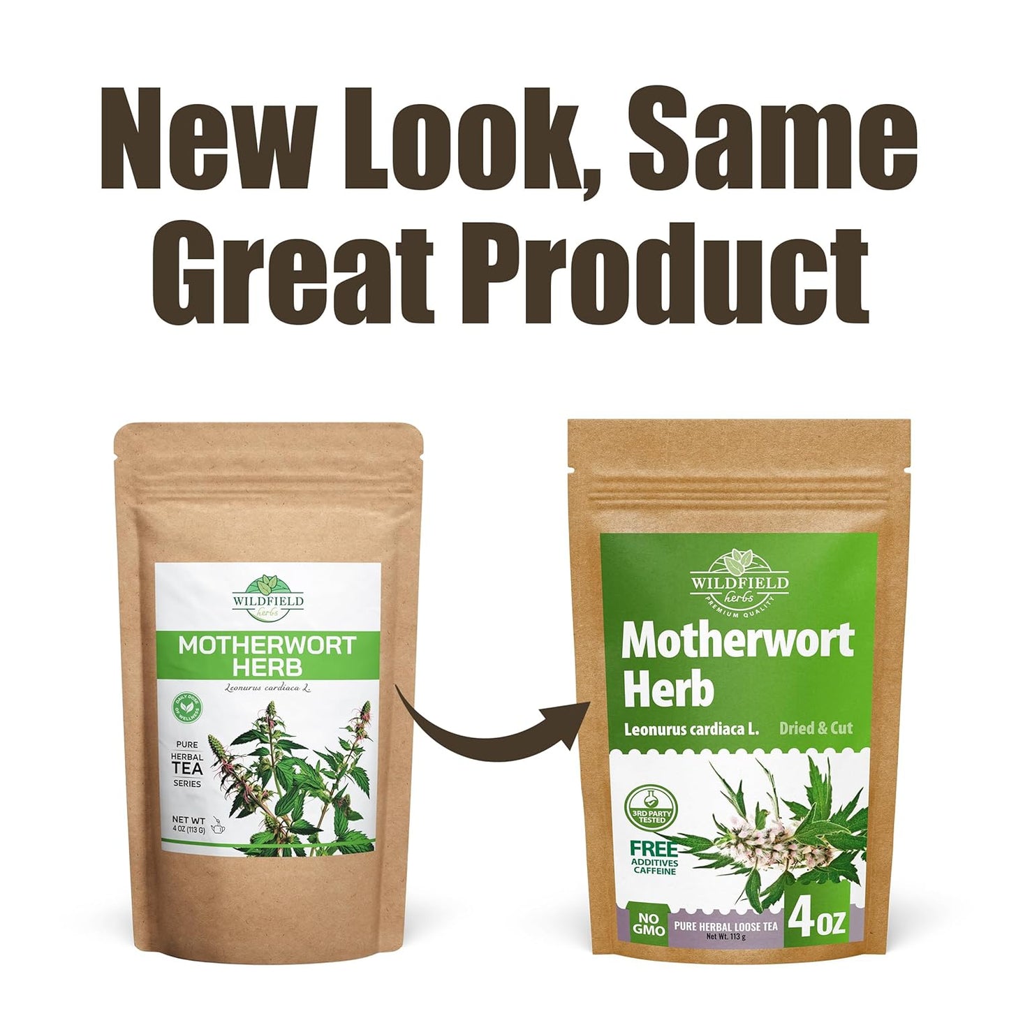 4 oz. Motherwort Tea Dried Motherwort Herb Tea (Leonurus Cardiaca) - 113g Leonurus Cardiaca (Cola De León)