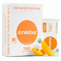 JONESBAR Organic Plant Based Protein Bars | Mango Almond | Fruit & Nut Bar, Kosher, Gluten Free, Paleo Breakfast Bars, School Snacks, Vegan Snack & Healthy Snacks for Adults and Kids (Pack of 12)