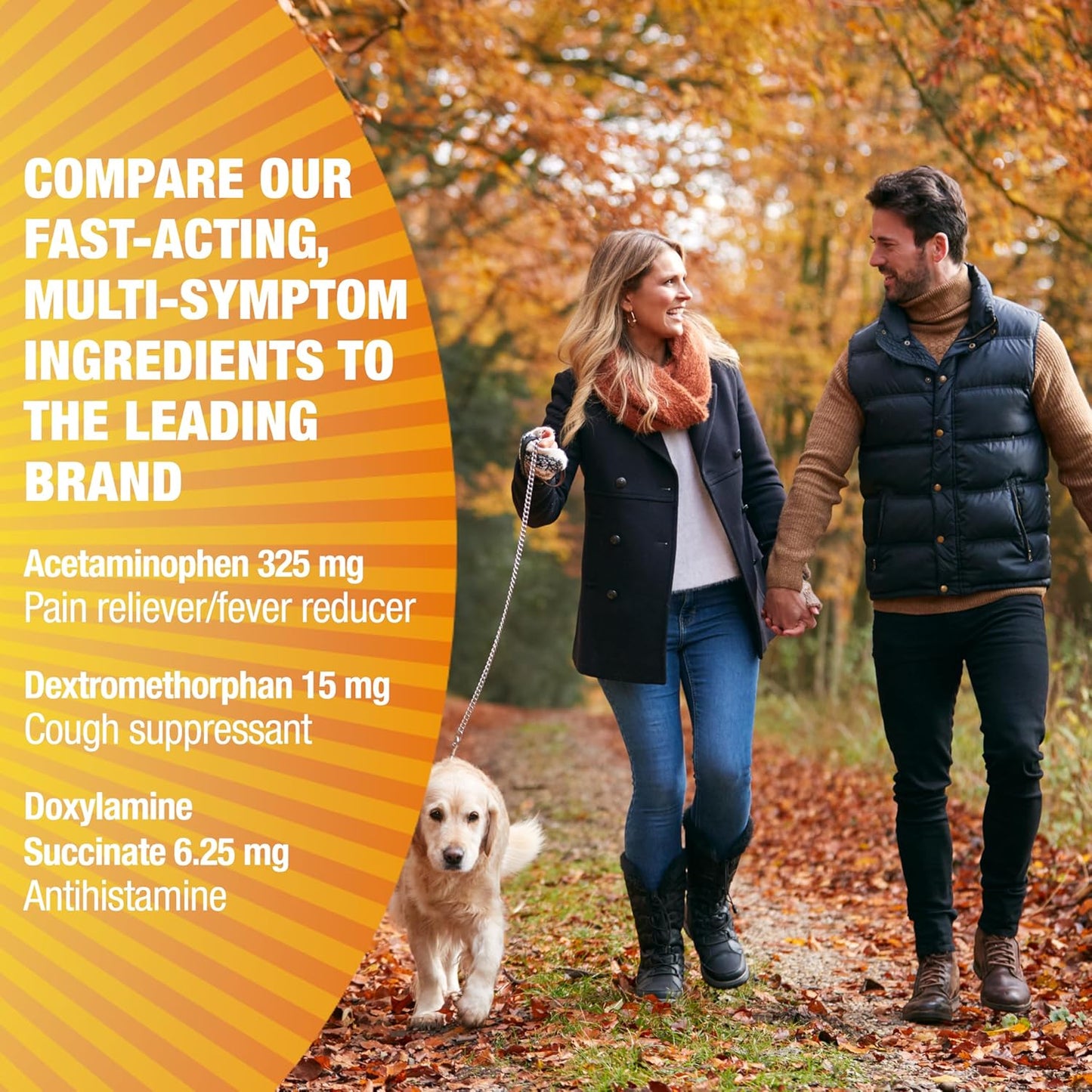 Contac Cold & Flu Medicine, Powerful, Multi-Symptom Relief for Pain, Fever, Sore Throat, Body Aches, Sneezing, Runny Nose & Cough, 24 Count Liquid Gels