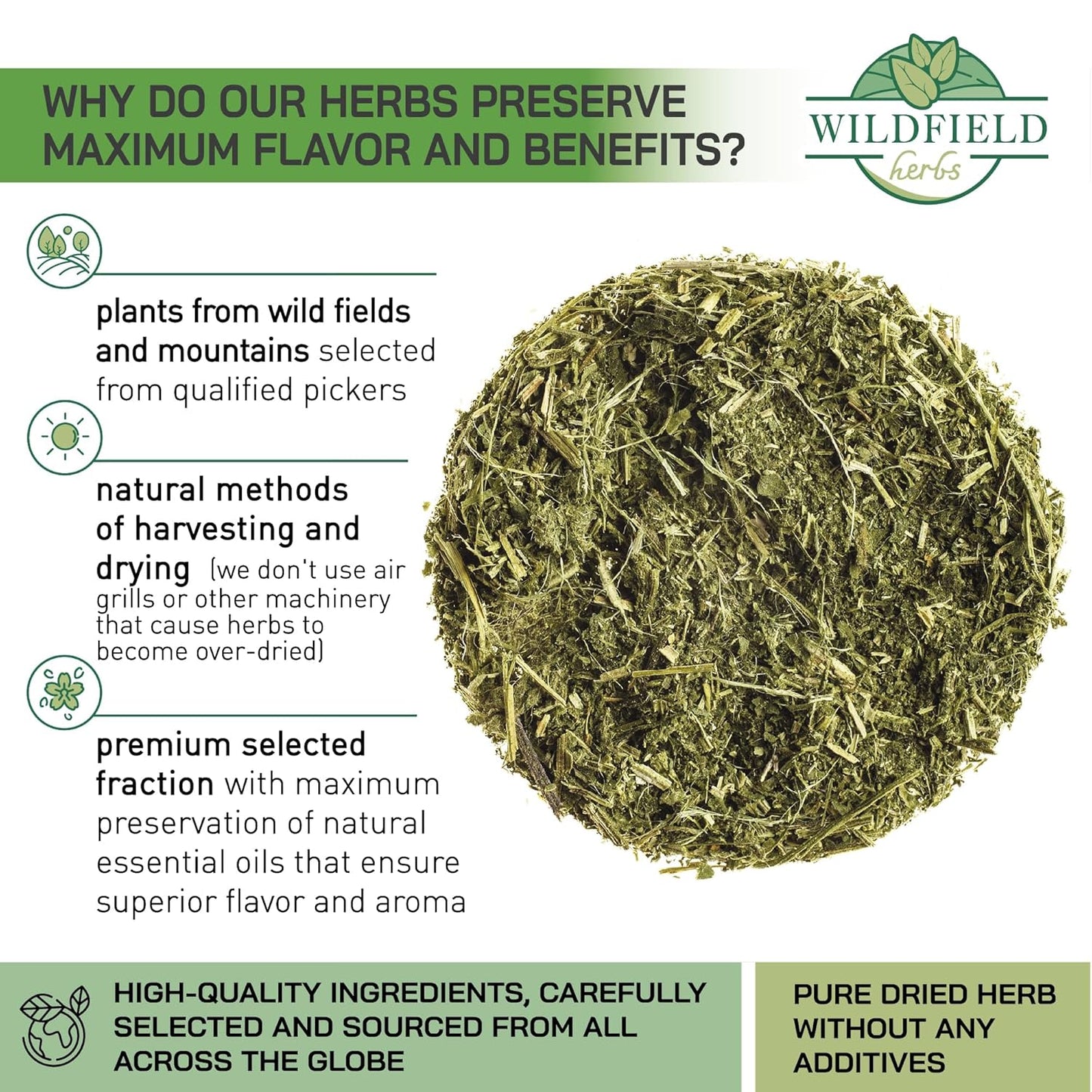 100 Bags Nettle Leaf Tea Ortiga Dried Nettle Herb Planta Bulk (Urtica Dioica) - 100 Count 1.5g Tea Bags Herb Hojas De Ortiga