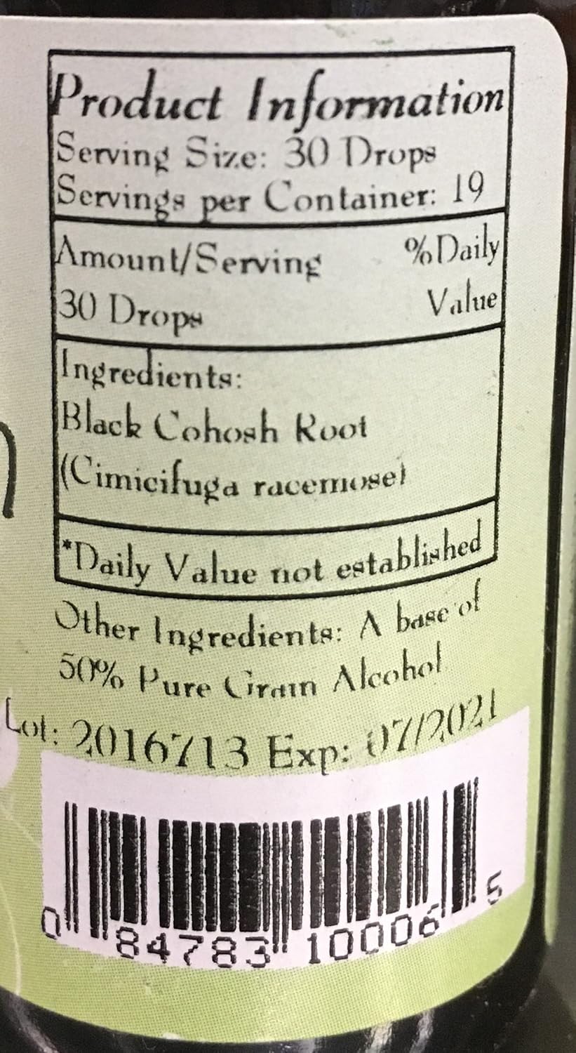 Best Botanicals Black Cohosh Root Extract 1 oz.