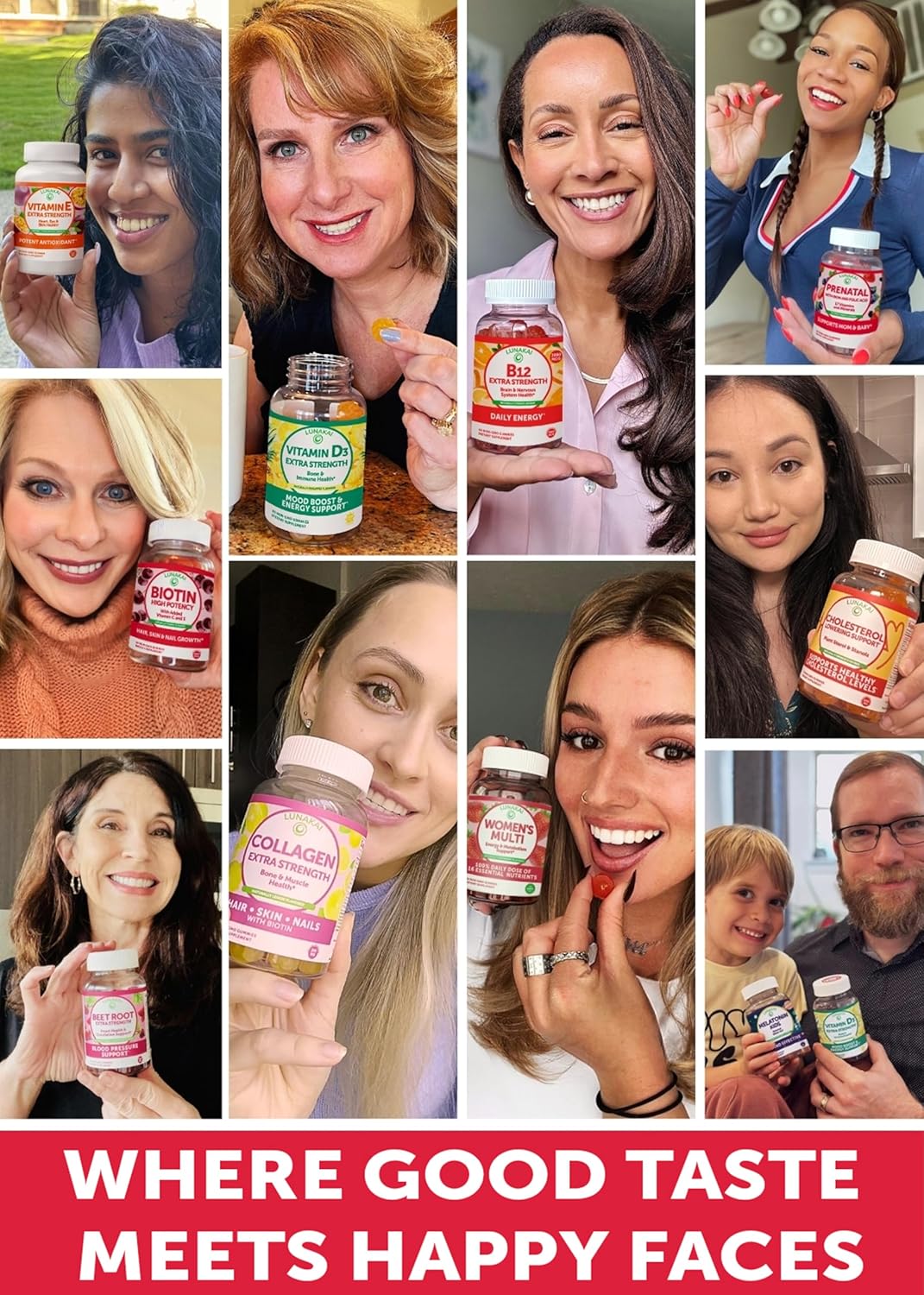 Prenatal Vitamins for Women with Iron & Folic Acid - Tastiest Proprietary Formula - Daily Pregnancy Multivitamin with Vit.A,B complex, C,D,E,Zinc - Non-GMO Prenatal Vitamin Gummies for Women, 9 Pack