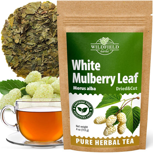 4 oz. White Mulberry Tea Mulberry Leaf Herbal Tea (Morus Alba) - 113g Herb Hoja De Morera