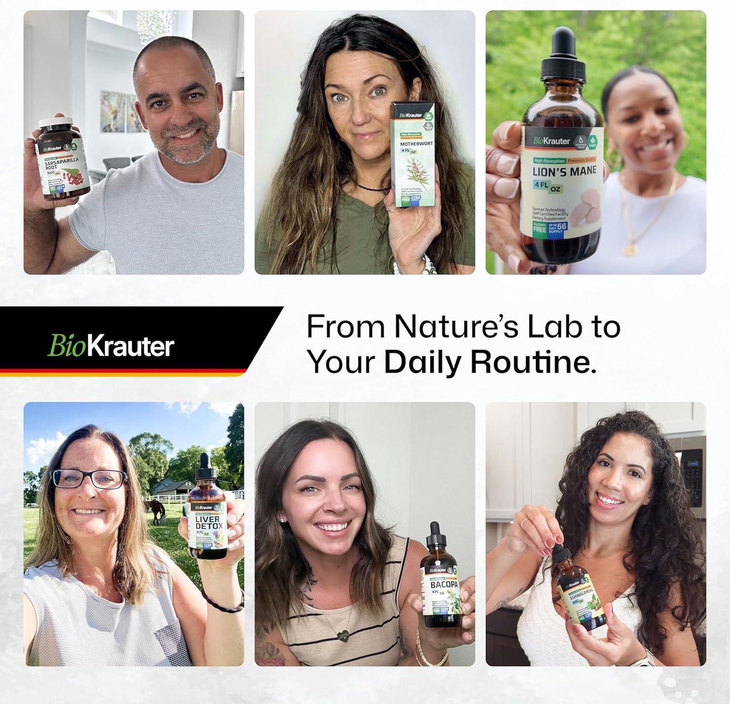 BIO KRAUTER Stinging Nettle Tincture - Nettle Root Extract Liquid - Urinary Support Supplement - Urtica Dioica Natural Extract - Vegan, Sugar & Alcohol Free Drops 4 Fl.Oz.